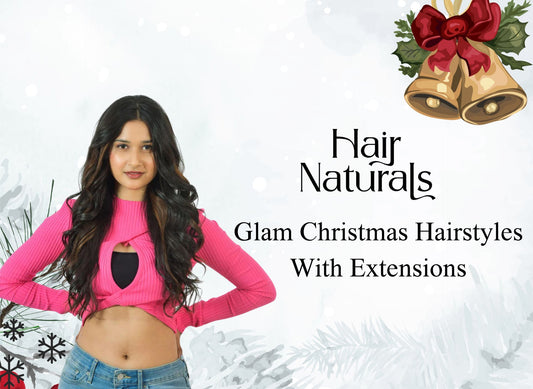 Glam Christmas Hairstyles With Extensions