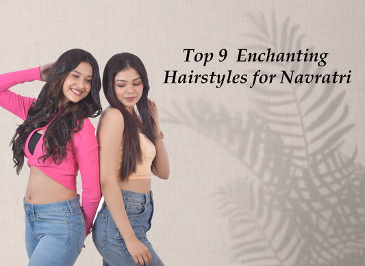 Top 9  Enchanting Hairstyles for Navratri